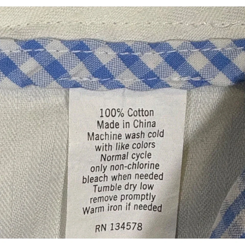 Vineyard Vines For Kentucky Derby Shorts Mens 36 Blue Striped Seersucker